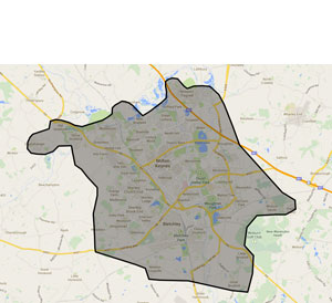 areas covered by leap som milton keynes